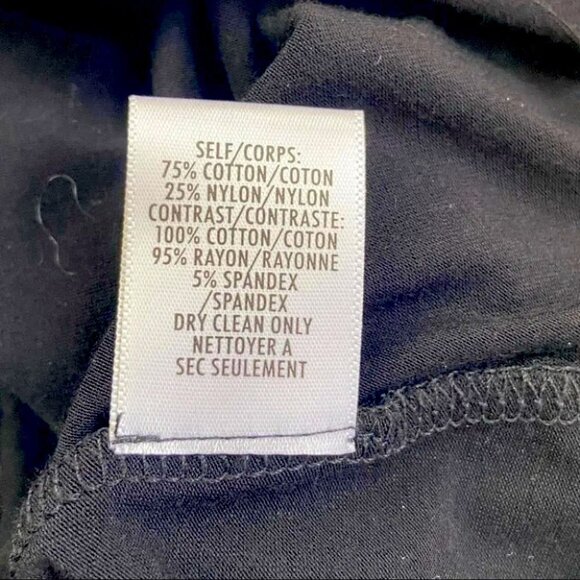 Bailey 44 Black Lace Cold Shoulder Top Size X-Small - Picture 7 of 8